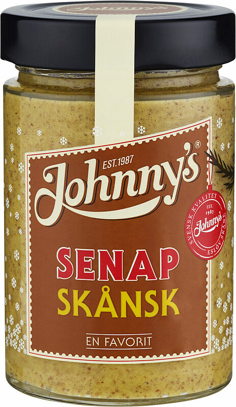 Skånsk Senap i glas Johnny´s - bild 1