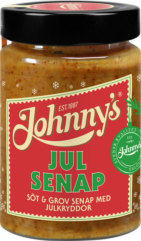 Julsenap i glas Johnny´s - bild 1