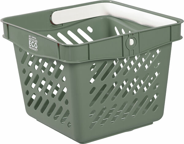 Kundkorg My Own Khaki Grön 10 L mini ECO Nordiska Plast - bild 1