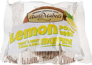 Singel Lemon Poppy Seed Muffins Aunt Mabels