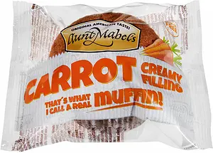 Singel Carrot Muffins Aunt Mabels