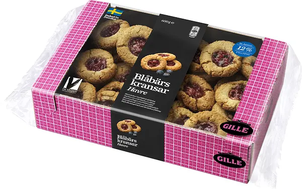 Småbröd Blåbärskransar Havre Gille - bild 1