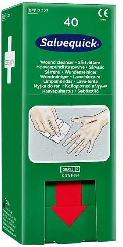 Sårtvättare refill 40-pack Salvequick - bild 1