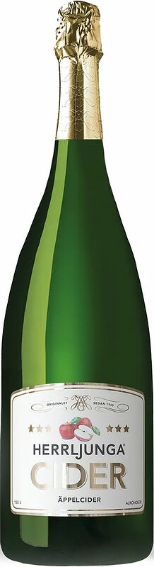 Äpplecider Deluxe Magnum 1,5 L Alkoholfri 0,4% Herrljunga - bild 1
