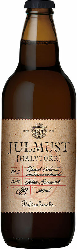 Julmust Premium Halvtorr Dufvenkrooks - bild 1