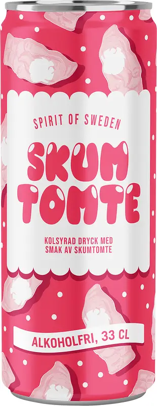 Skumtomte Alkoholfri läsk burk Spirit of Sweden - bild 1