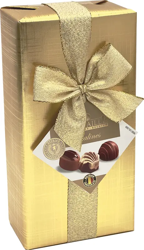 Presentpraliner GOLD inslagen Delafaille - bild 1
