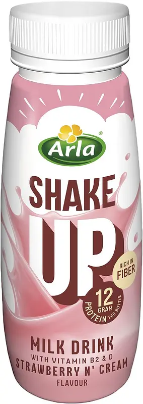 Mjölkdryck Jordgubb ShakeUp Arla® - bild 1