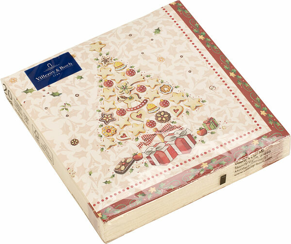 Servett 33x33 Christmas tree Villeroy & Boch - bild 1