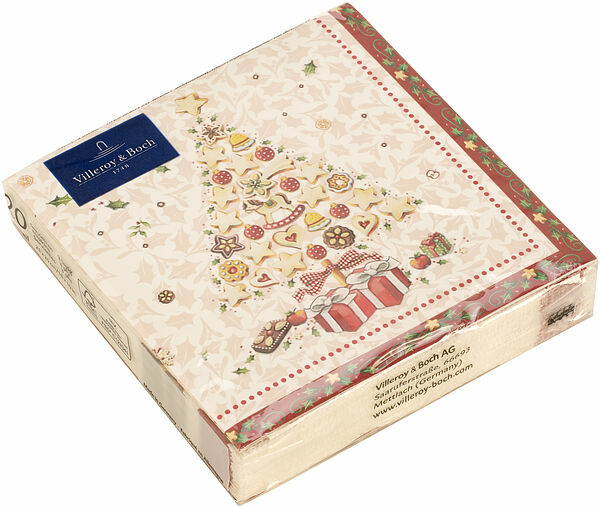 Servett 25x25 Christmas tree Winter Special Villeroy & Boch - bild 1