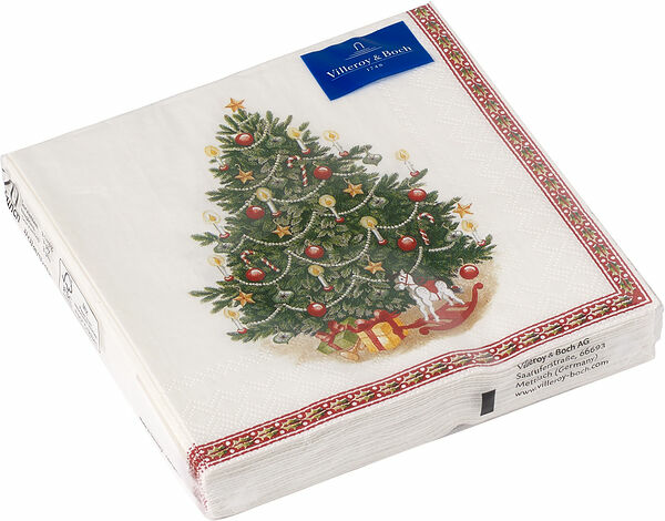 Servett 25x25 Fir tree Winter Special Villeroy & Boch - bild 1