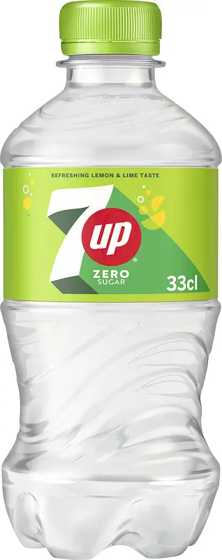 7Up Zero 33 cl å-pet - bild 1