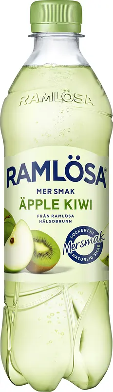 Ramlösa Mer Smak Äpple Kiwi å-pet Carlsberg - bild 1