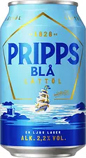 Pripps Blå Lättöl 2,2% burk