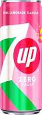 7Up Zero Pink Lemonade burk