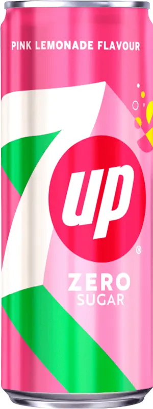 7Up Zero Pink Lemonade burk - bild 1
