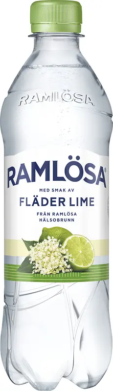 Ramlösa Fläder Lime 50 cl å-pet - bild 1