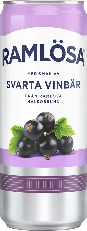 Ramlösa Svarta Vinbär burk - bild 1