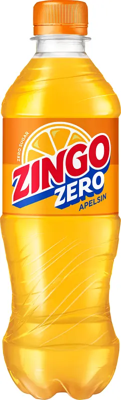 Zingo Zero Apelsin 50 cl å-pet Carlsberg - bild 1