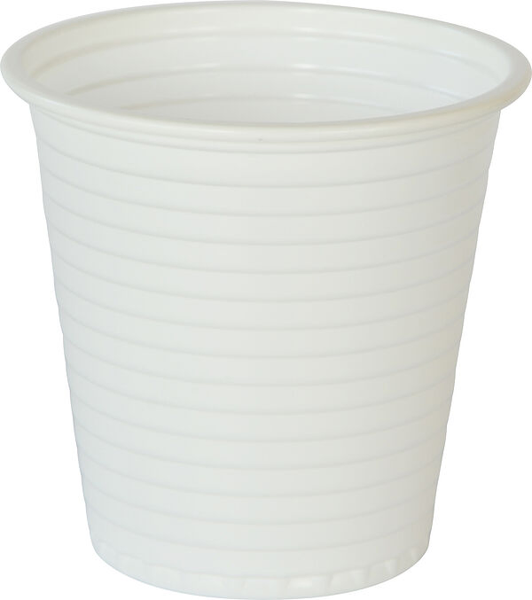 Bägare plast 12 cl vit Duni - bild 1