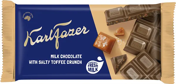 Karl Fazer Salty Toffee Crunch - bild 1