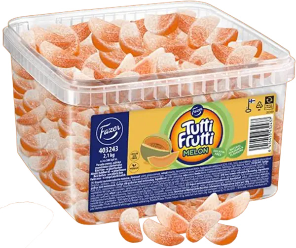 Tutti Frutti Syrlig Melon lösvikt Fazer - bild 1