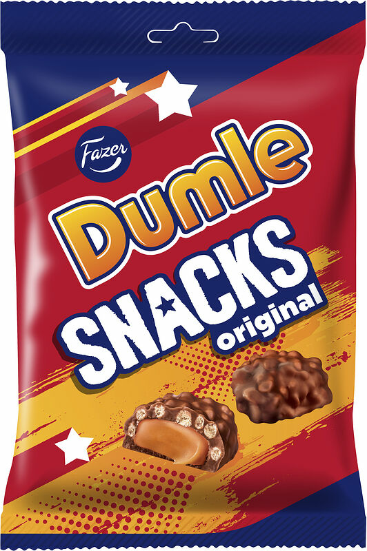 Dumle Snacks storpåse Fazer - bild 1