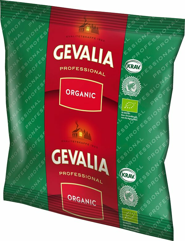 Maskinbrygg mörk Organic Krav RA Gevalia Professional - bild 1