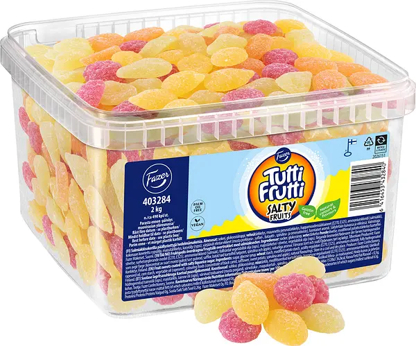 Tutti Frutti Salty Fruits lösvikt Fazer - bild 1