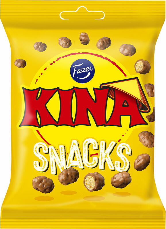 Kina Gul Snacks påse Fazer - bild 1