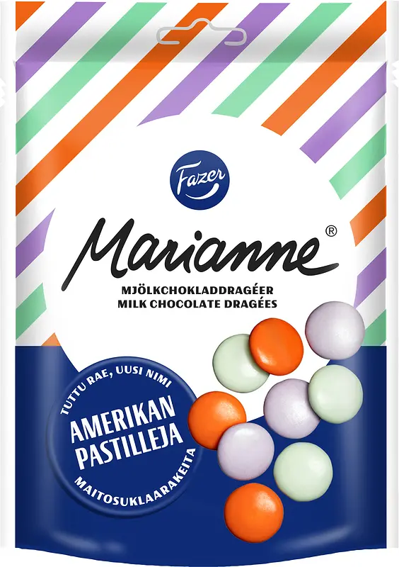 Marianne Mjölkchokladdragéer Fazer - bild 1