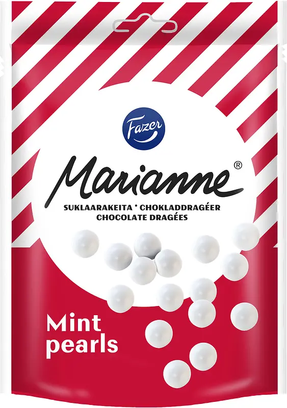 Marianne Mint Pearls chokladdragéer - bild 1
