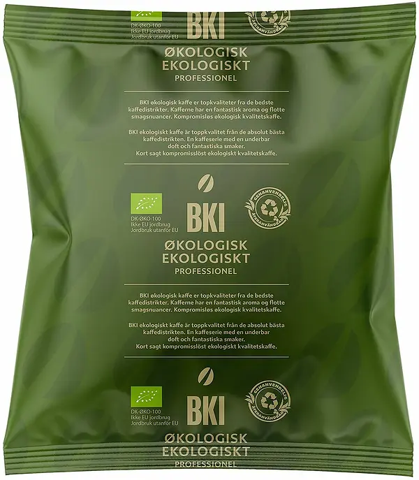 Maskinbrygg mellan Ekologisk Special Certifierat BKI Kaffe - bild 1