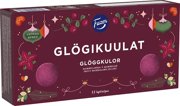 Glöggkulor Marmelad 260 g Fazer - bild 1