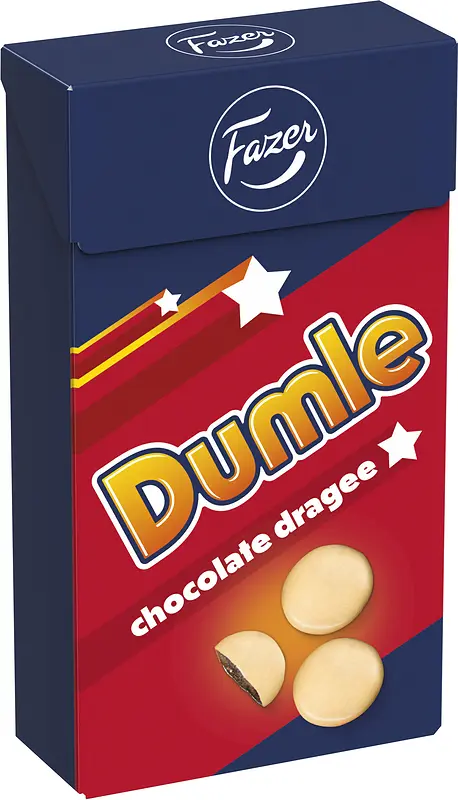 Dumle chocolate drage Tablettask Fazer - bild 1