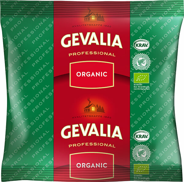 Maskinbrygg mörk Organic Krav RA Gevalia Professional - bild 1