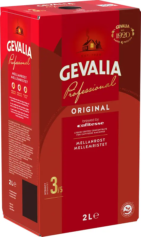 Cafitesse Mellanrost 2 L Gevalia Professional - bild 1
