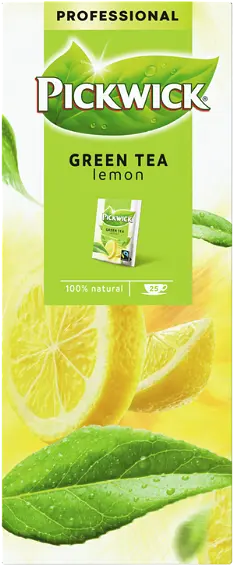 Te Pickwick 25p Green Tea Lemon Fairtrade - bild 1