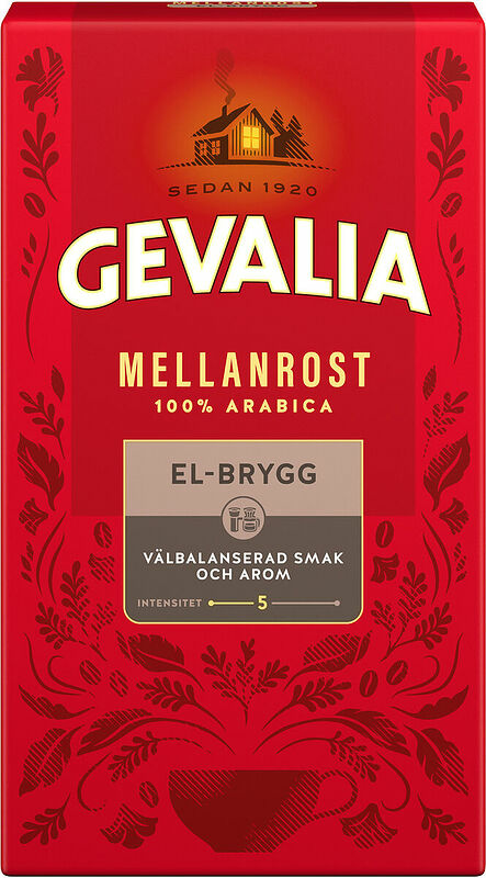 Bryggkaffe El-Brygg Mellan Gevalia - bild 1