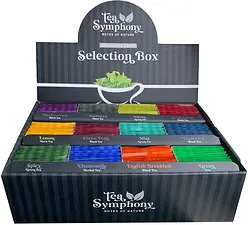 Te Symphony Classic Selection Box 12 sorter Displaykartong