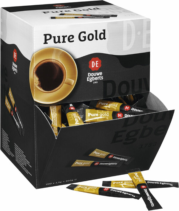 Pure Gold Instant coffee sticks 1,5 g mellanrost Douwe Egbe - bild 1