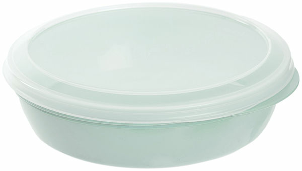 Matlåda Rund 1,1 L Turkos Nordiska Plast - bild 1