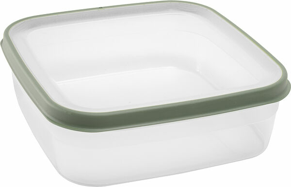 Förvaringsburk Cook It 1,6 L Kvadratisk Khaki Grön ECO Nordi - bild 1