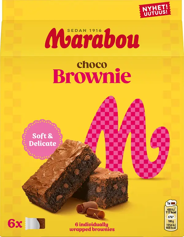 Choco Brownie Marabou - bild 1