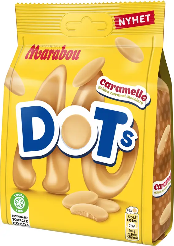 DOTs Caramello påse Marabou - bild 1