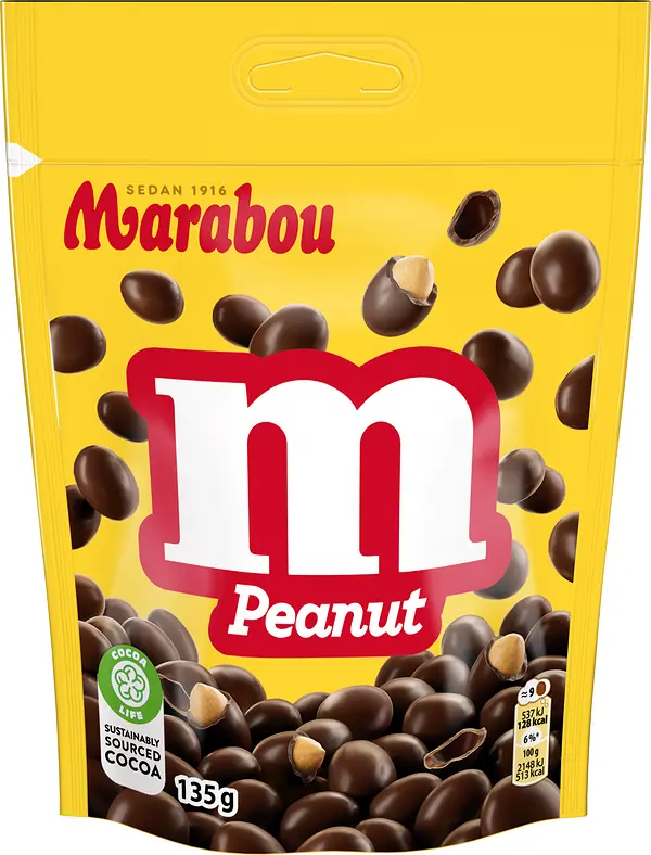 M Peanut Marabou - bild 1