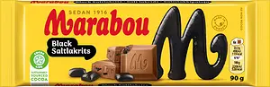 Mjölkchoklad Black Saltlakrits 90 g Marabou