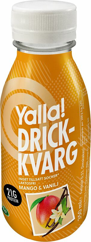 Drickkvarg Mango & Vanilj Yalla! Arla - bild 1