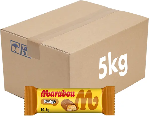 Fudge Mini 10,5 g Bulk lösvikt Marabou - bild 1