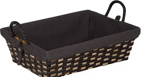 Korg Mattis rektangel mörk 29x22x9/14 cm - bild 1